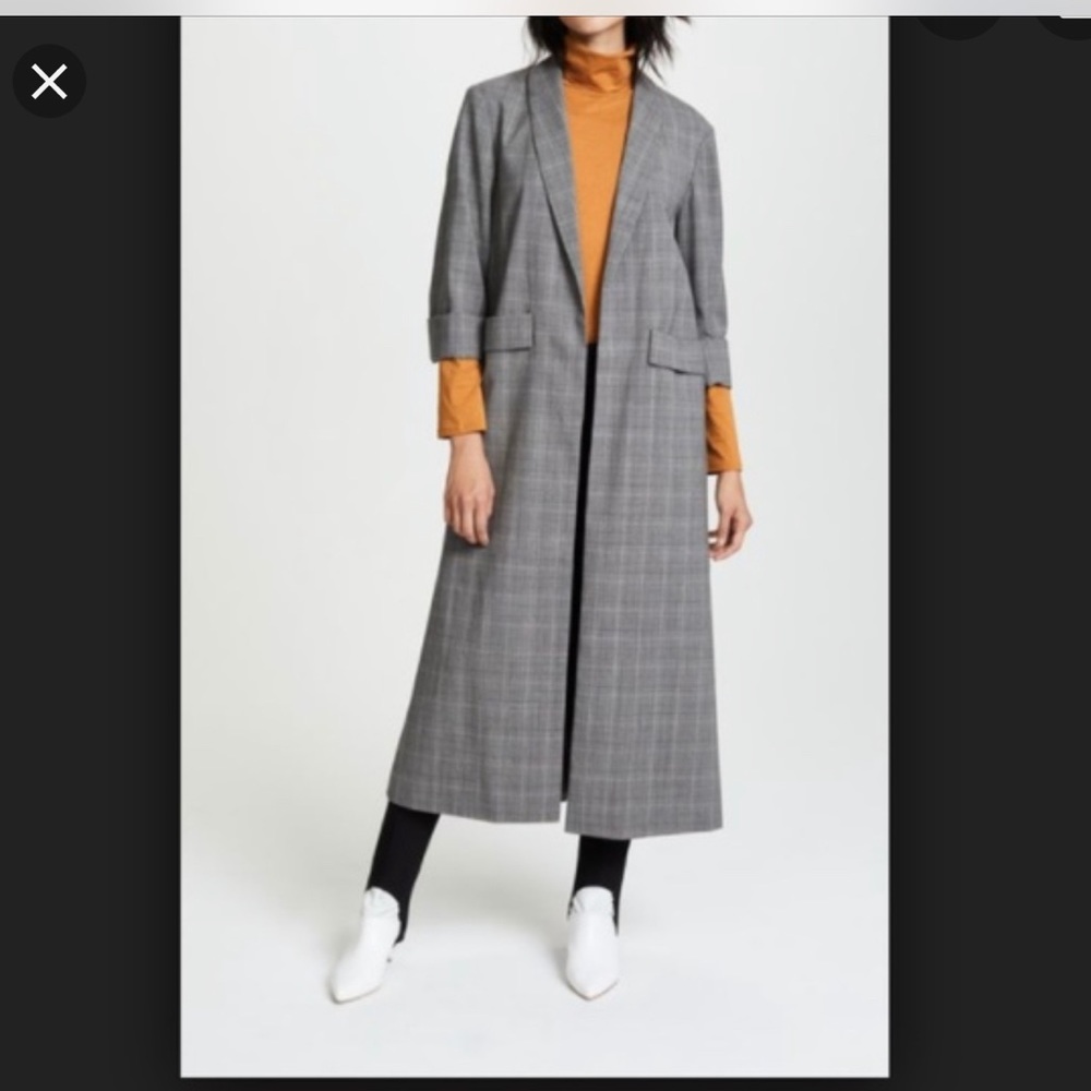 Alice and Olivia Gray Angela Jacket Size Small